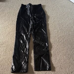 Abercrombie & Fitch Black '90s Straight Ultra High Rise Pants